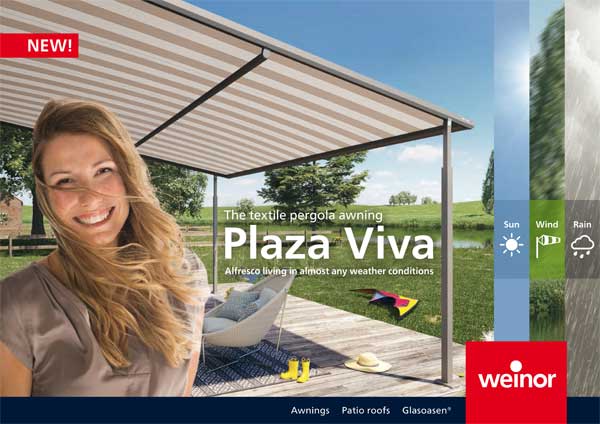 Premium Outdoor Weinor Plaza Viva nojumes